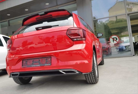 VOLKSWAGEN POLO 2019+ IÇIN UYUMLU OETTINGER SPOILER - PIANO BLACK (PARLAK SIYAH)